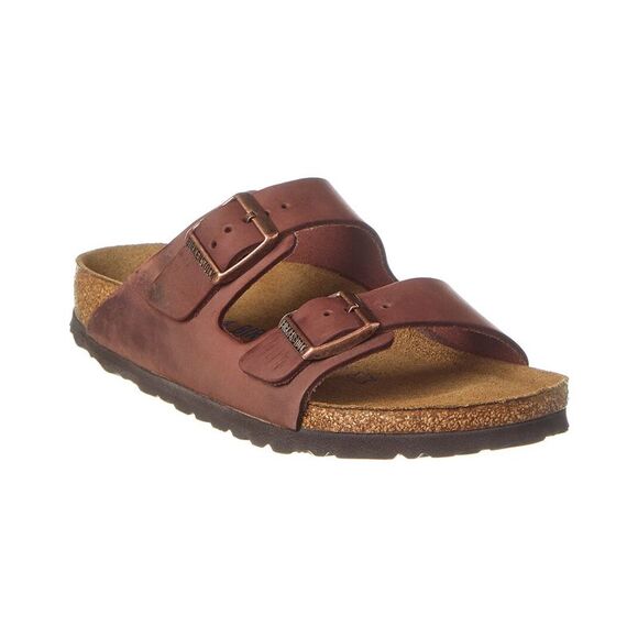 Birkenstock Women's Arizona Oiled Nubuck Narrow Sandal